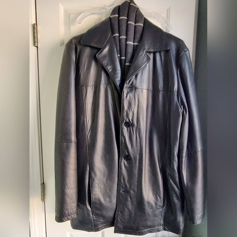 Leather jacket